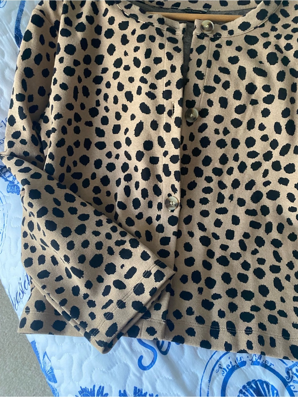 Ann Taylor button up sweater/ top - Picture 7 of 10